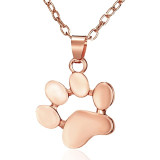 Paw Pendant Necklace