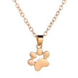 Paw Pendant Necklace