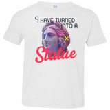 I have turned into a Statue 3321 Toddler Jersey T-Shirt