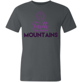 Faith can move mountains 3001U Unisex Made in the USA Jersey Short-Sleeve T-Shirt