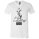 I am a child of God 3005 Unisex Jersey SS V-Neck T-Shirt