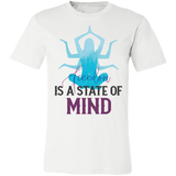 Is a state of mind 3001C Unisex Jersey Short-Sleeve T-Shirt
