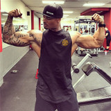 Brand Fitness Clothing Gyms singlets Men Tank Tops Mens Bodybuilding Stringers Tanktop workout golds Sporting Sleeveless T Shirt