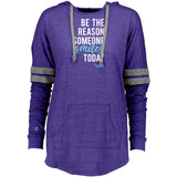Be the Reason Someone Smiles Ladies Hooded Pullover