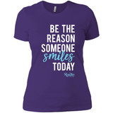 Be the Reason Someone Smiles Ladies' Relaxed Tee