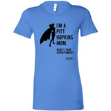Super Powered "Pitt" Mom Fitted Tee