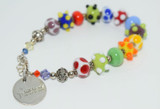 Sterling & Glass Bead The Children’s Theater Bracelet