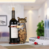 Brain - Cat Wine Rack Cork Container