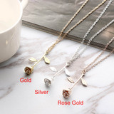 Rose Flower Pendant