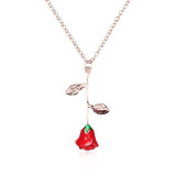 Rose Flower Pendant