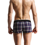 Pouched Plaid Boxers