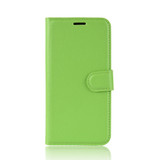Lychee Pattern Wallet Phone Case For Samsung A12