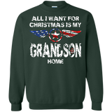 Printed Crewneck Pullover Sweatshirt  8 oz