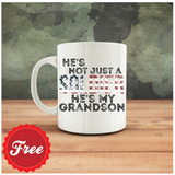 FREE Not Just a Soldier Mug