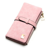 Tauren Nubuck Leather Zipper Clutch Tauren Nubuck Leather Zipper Clutch