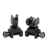 Rear Sight Front for Tactical Hunting Airsoft Gun Accessories Front Rear Sight AR 15 AR15 Offset Backup Rapid Transition BUIS