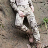 Outdoor Camouflage Hunting Pants Military Clothing Army Combat Fishing Hunter Pants Knee Pads Tactical Gear Hiking CS Clothes