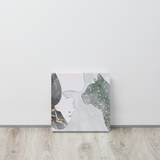 Woman & Cat Canvas