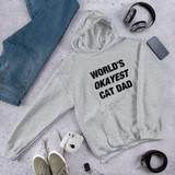 World's Okayest Cat Dad Hoodie