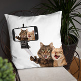 Selfie Cats Pillow