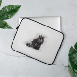 Black Cat Laptop Sleeve