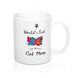 World's Best Cat Mom Mug 11oz