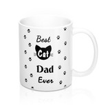 Best Cat Dad Ever Mug 11oz