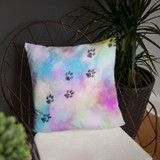 Home Is Where My Cat Is Throw Pillow