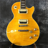 Maple Top Yellow Guitar