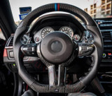 2010-2017 BMW F10 5 Series M-Sport Carbon Fiber Steering Wheel