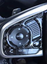 2016+ Honda Civic Carbon Fiber Steering Wheel Trim
