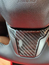2016+ Honda Civic Carbon Fiber Steering Wheel Trim