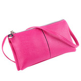 Women Leather Bifold Wallet Purse Zipper Long Clutch bag