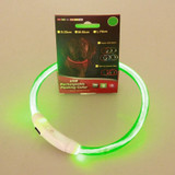 Pets LED Collar Rechargeable USB Band Belt Adjustable Flashing Safety Pet Dogs Collar Supplies Pets Supplies Pets new