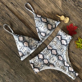 Snake Print Bikini 2019