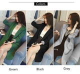 One Button Long Blazer