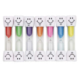 1pc Dental Teeth Shape Sand Hourglass Smiley Sand Clock Kids Tooth Brush Timer 3/Three Minutes Sand Glass Dentist Gifts Tools