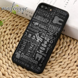 Tooth Pattern phone Case cover For iPhones and Samsung