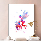 Tooth Watercolor Print Tooth / Tooth Fairy Dental Art Poster For Clinic Wall Decor Tooth Watercolor Print Tooth / Tooth Fairy Dental Art Poster For Clinic Wall Decor