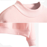 Chimerical Sweatshirt Casual Semi Turtleneck
