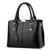 Elegant Winged Handbag With Shoulder Strap