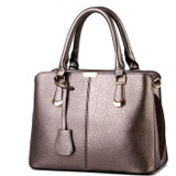 Elegant Winged Handbag With Shoulder Strap