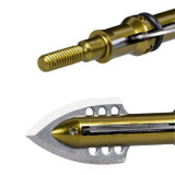 100 Grain Golden Stainless Steel Arrow Heads