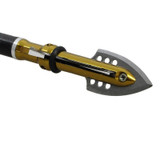 100 Grain Golden Stainless Steel Arrow Heads