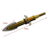 100 Grain Golden Stainless Steel Arrow Heads