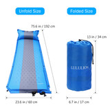 Portable Inflating Sleeping Pad