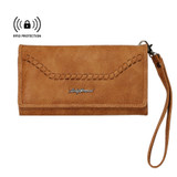 Lady Conceal RFID Blocking Multi-Card Clutch Morgan Wallet