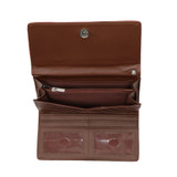 Lady Conceal RFID Blocking Multi-Card Clutch Morgan Wallet