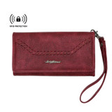 Lady Conceal RFID Blocking Multi-Card Clutch Morgan Wallet