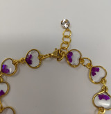Handmade Gold Linked Heart Bracelet ♡